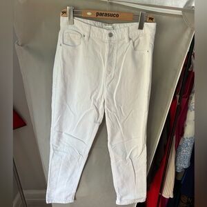 Dynamite Rosie Jeans | White Straight Leg Denim